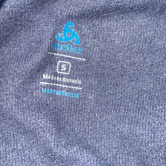 ODLO Navy Blue Long Sleeve Baselayer Top-S - Picture 7 of 7